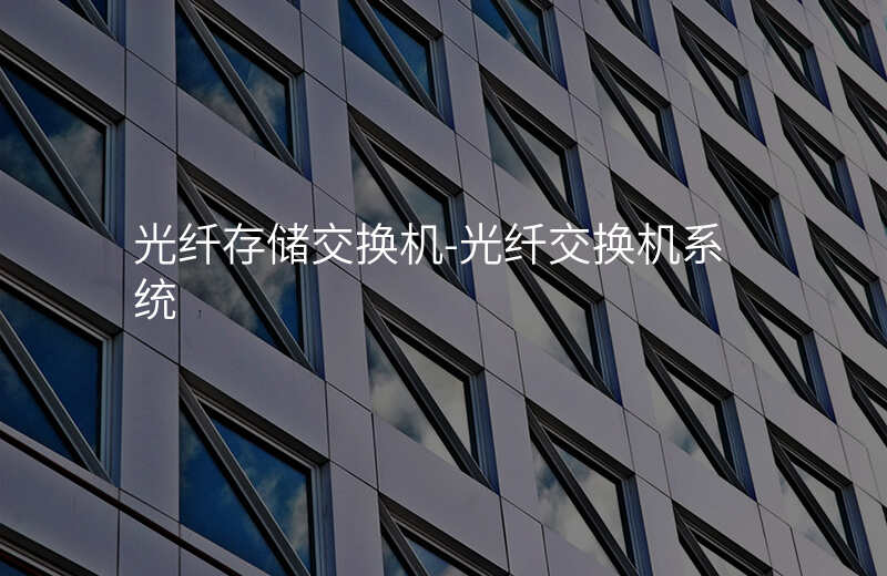  光纖存儲(chǔ)交換機(jī)-光纖交換機(jī)系統(tǒng)